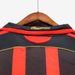 AC Milan 2006/07 Home Jersey Long Sleeve  Retro Version - Image 4