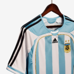 Argentina 2006 Home Jersey  Retro Version - Image 4