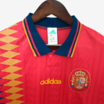 Spain 1994 Home Jersey  Retro Version - Image 4