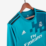 Real Madrid 2017/18 Third Jersey Long Sleeve – Retro Version - Image 4