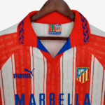 Atletico Madrid 1995/96 Home Jersey – Retro Version - Image 4