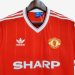 Manchester United 1983/84 Home Jersey  Retro Version - Image 7