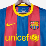 Barcelona 2010/11 Home Jersey  Retro Version - Image 3