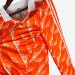 Netherlands 1998 Home Jersey Long Sleeve – Retro Version - Image 3