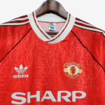 Manchester United 1990/92 Home Jersey  Retro Version - Image 5