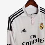 Real Madrid 2014/15 Home Jersey Long Sleeve  Retro Version - Image 5