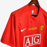 Manchester United 2007/08 Home Jersey UCL  Retro Version - Image 4