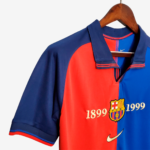 Barcelona 1999/00 Home 100th Anniversary Jersey  Retro Version - Image 5