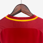 AS Roma 2017/18 Home Jersey Long Sleeve  Retro Version - Image 7