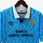 Lazio 1991/92 Home Jersey  Retro Version - Image 4