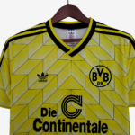 Borussia Dortmund 1988/89 Home Jersey  Retro Version - Image 7