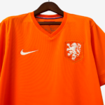 Netherlands 2014 Home Jersey – Retro Version - Image 4