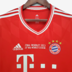 Bayern Munich 2013/14 Home Jersey Long Sleeve – Retro Version - Image 5