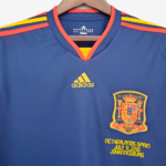 Spain 2010 Away Jersey Long Sleeve – Retro Version - Image 5