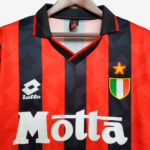 AC Milan 1993/94 Home Jersey  Retro Version - Image 5