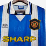 Manchester United 1994/96 Away Jersey  Retro Version - Image 6