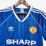Manchester United 1988/90 Third Jersey  Retro Version - Image 6