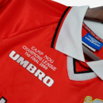 Manchester United 1999/00 Home Jersey Long Sleeve  Retro Version - Image 5