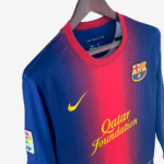 Barcelona 2012/13 Home Jersey Long Sleeve – Retro Version - Image 5
