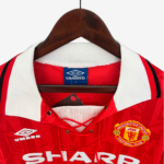 Manchester United 1992/94 Home Jersey Long Sleeve – Retro Version - Image 3