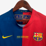 Barcelona 2008/09 Home Jersey Long Sleeve – Retro Version - Image 4