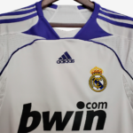 Real Madrid 2007/08 Home Jersey  Retro Version - Image 7