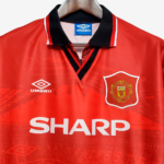 Manchester United 1994/96 Home Jersey  Retro Version - Image 8
