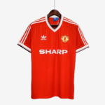 Manchester United 1983/84 Home Jersey  Retro Version