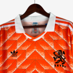Netherlands 1998 Home Jersey Long Sleeve – Retro Version - Image 5
