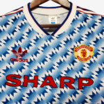 Manchester United 1990/92 Away Jersey  Retro Version - Image 8