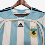 Argentina 2006 Home Jersey  Retro Version - Image 7