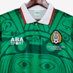 Mexico 1998 Home Jersey  Retro Version - Image 6