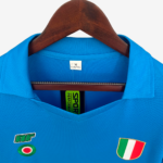 Napoli 1987/88 Home Jersey Long Sleeve  Retro Version - Image 7