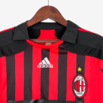 AC Milan 2007/08 Home Jersey Long Sleeve – Retro Version - Image 6