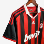 AC Milan 2009/10 Home Jersey  Retro Version - Image 7