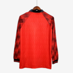 Manchester United 1996/98 Home Jersey Long Sleeve  Retro Version - Image 8