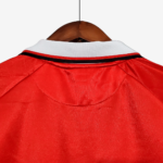 Manchester United 1999/00 Home Jersey Long Sleeve  Retro Version - Image 7