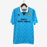 Lazio 1991/92 Home Jersey  Retro Version