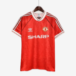 Manchester United 1990/92 Home Jersey  Retro Version