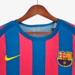 Barcelona 2005/06 Home Jersey Long Sleeve – Retro Version - Image 8