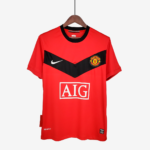 Manchester United 2009/10 Home Jersey  Retro Version