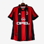 AC Milan 1998/99 Home Jersey – Retro Version
