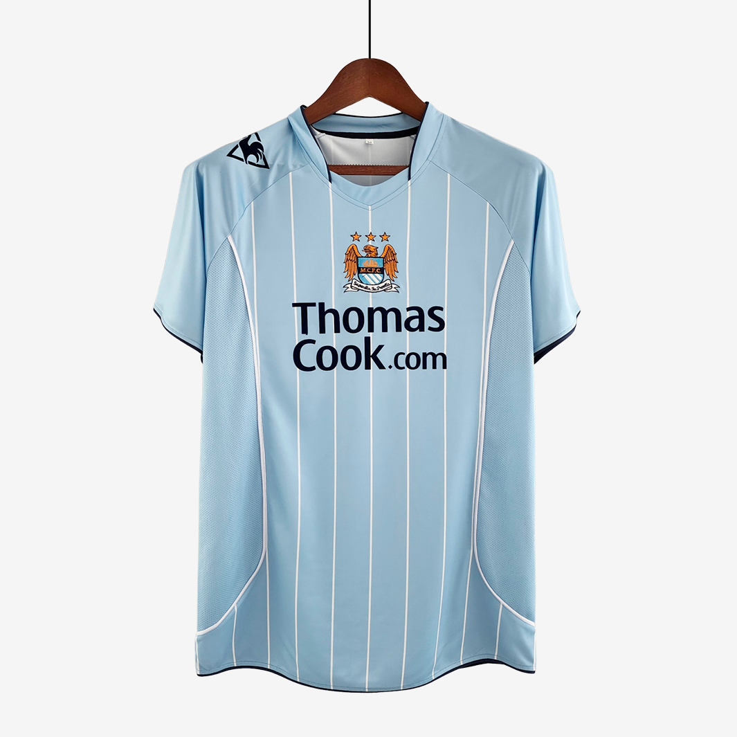 8-51 Manchester City 2008/09 Away Jersey – Retro Version - Image 1
