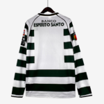 Sporting 2001/03 Home Jersey Long Sleeve  Retro Version - Image 5