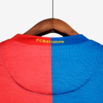 Barcelona 2006/07 Home Jersey Long Sleeve  Retro Version - Image 9