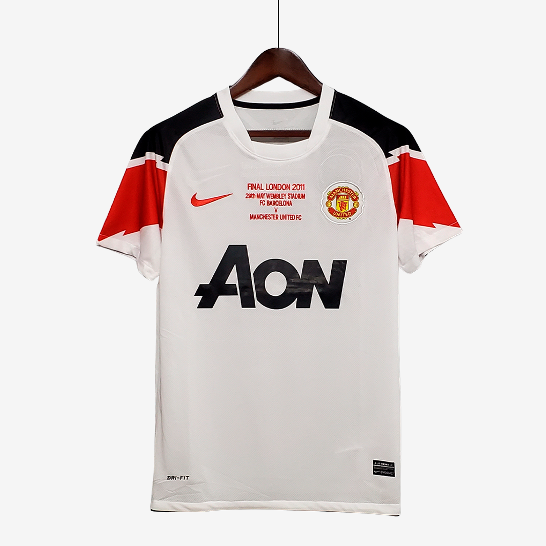 9-77 Manchester United 2010/11 Away Jersey UCL Retro Version - Image 1