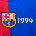 Barcelona 1999/00 Home Jersey Centenary Long Sleeve – Retro Version - Image 8