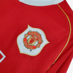 Manchester United 2006/07 Home Jersey Long Sleeve  Retro Version - Image 2