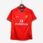 Manchester United 2000/01 Home Jersey  Retro Version
