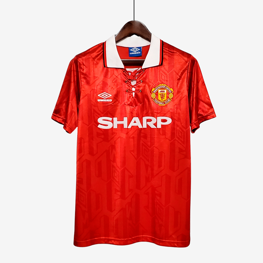 PSD-Retro-306 Manchester United 1992/94 Home Jersey Retro Version - Image 1